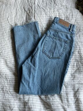 PacSun High Rise Straight-Leg Jeans